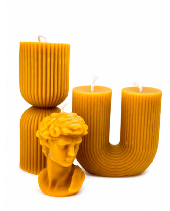 Velas decorativas abstractas